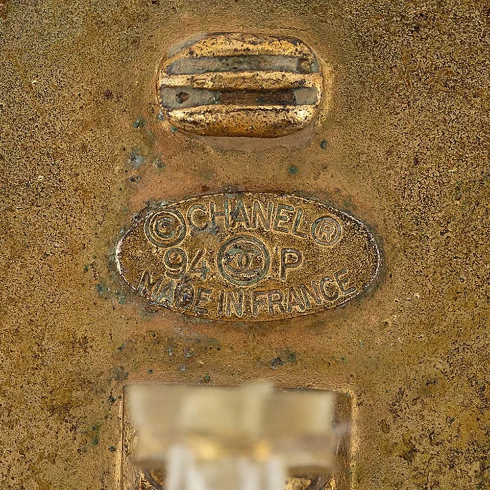 CHANEL Gold Earrings